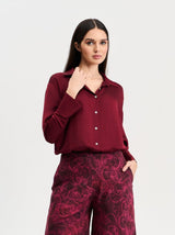 Cherry colour shirt