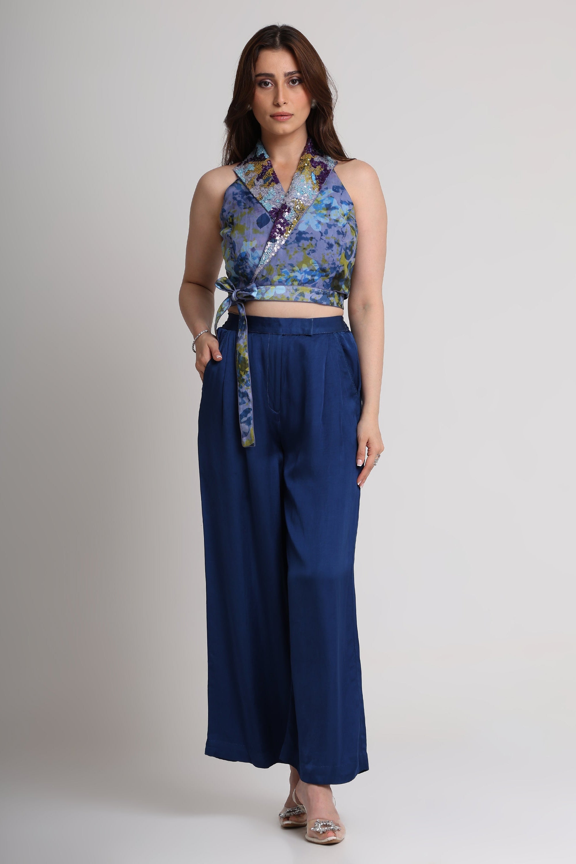 Future Dusk floral print top