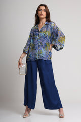 Future Dusk floral print shirt