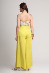 Lemon-yellow pant