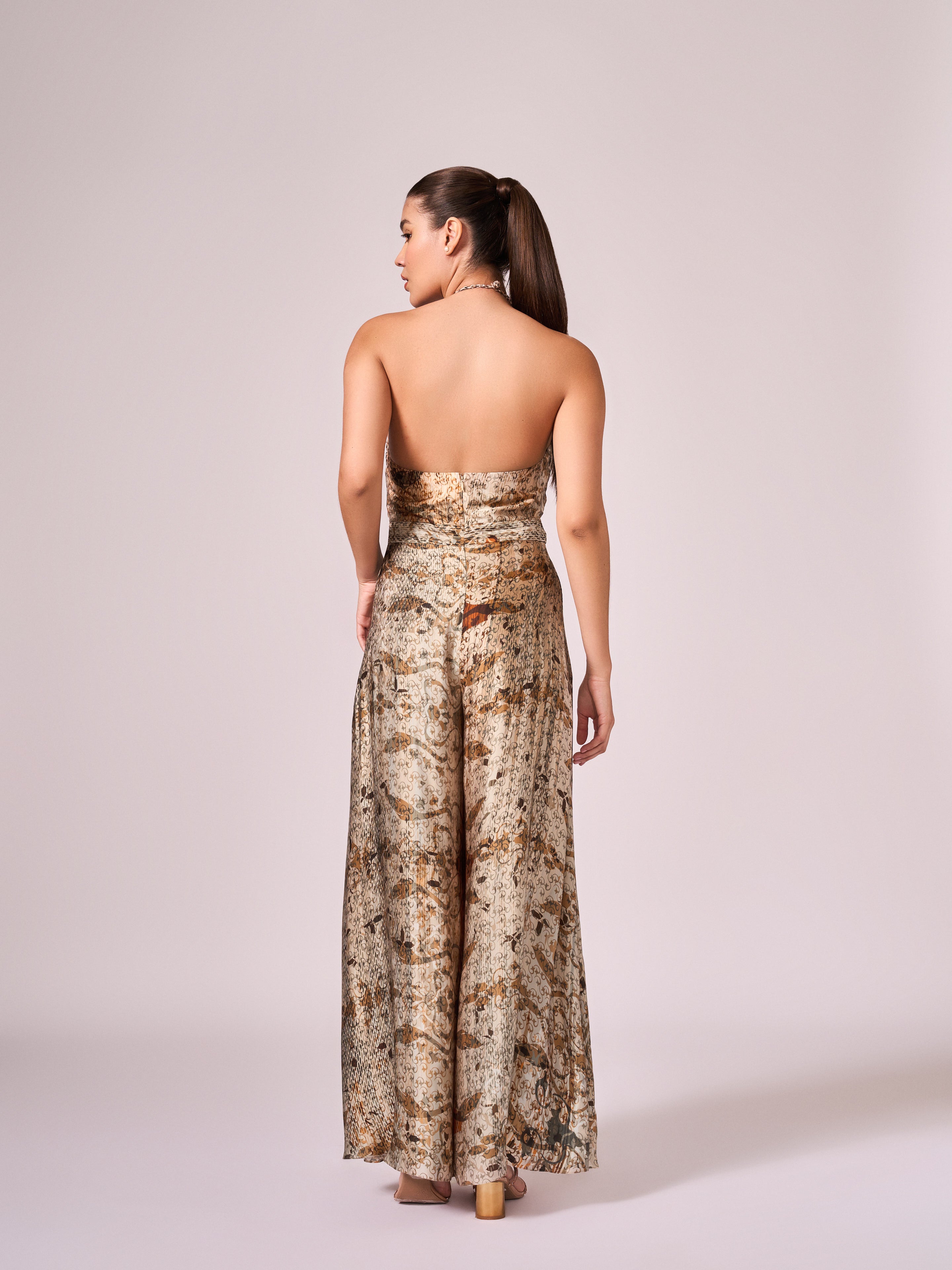 Browns abstract floral print jumpsuit