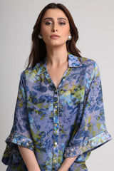 Future Dusk floral print shirt
