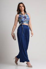 Future Dusk floral print top and pant set