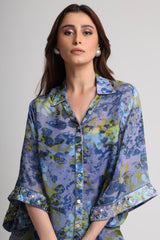 Future Dusk floral print shirt and pant set