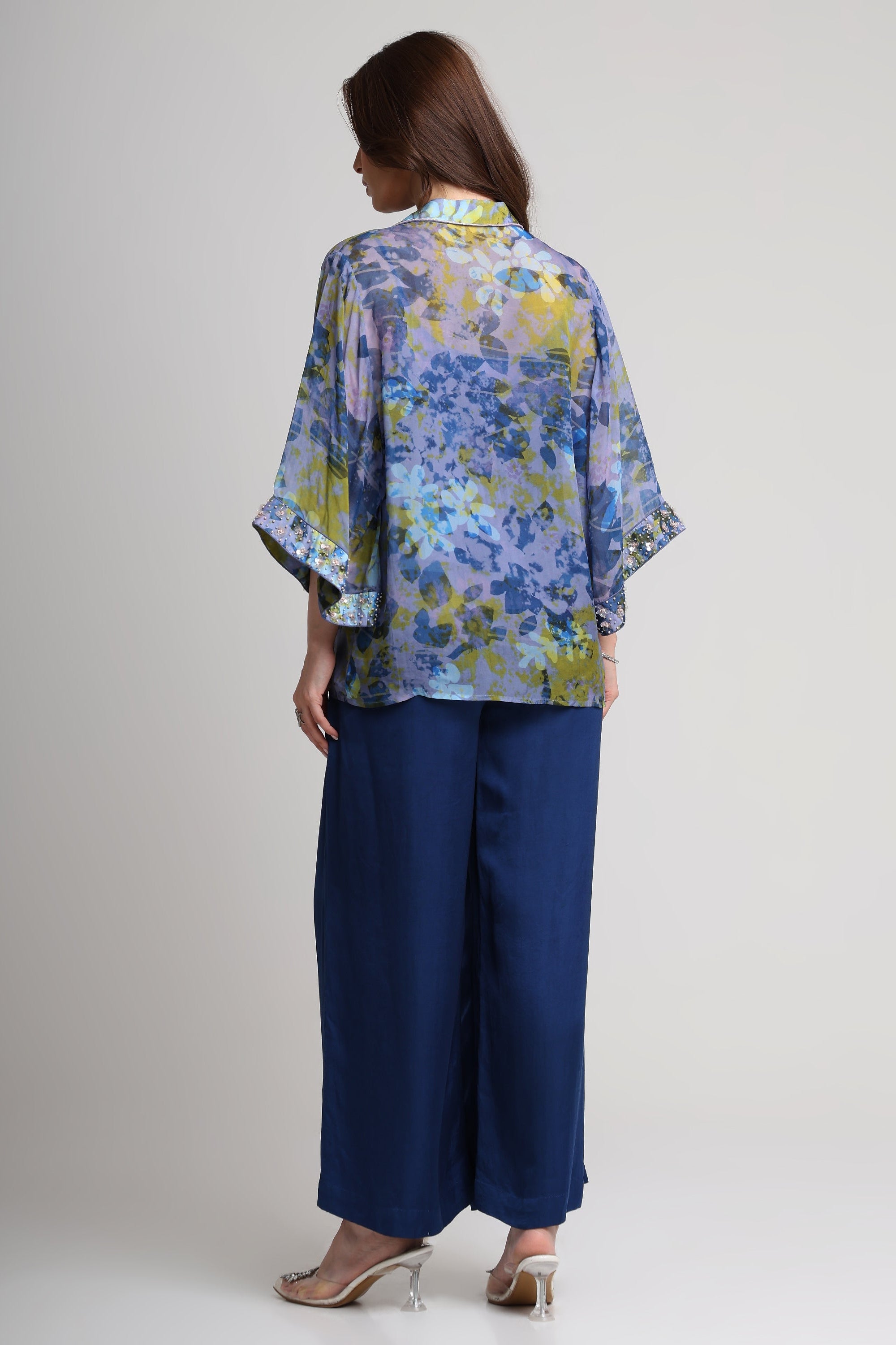 Future Dusk floral print shirt and pant set