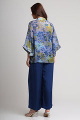 Future Dusk floral print shirt and pant set