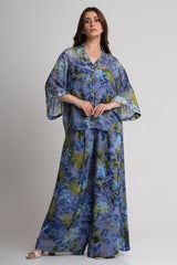 Future Dusk floral print shirt and pant set